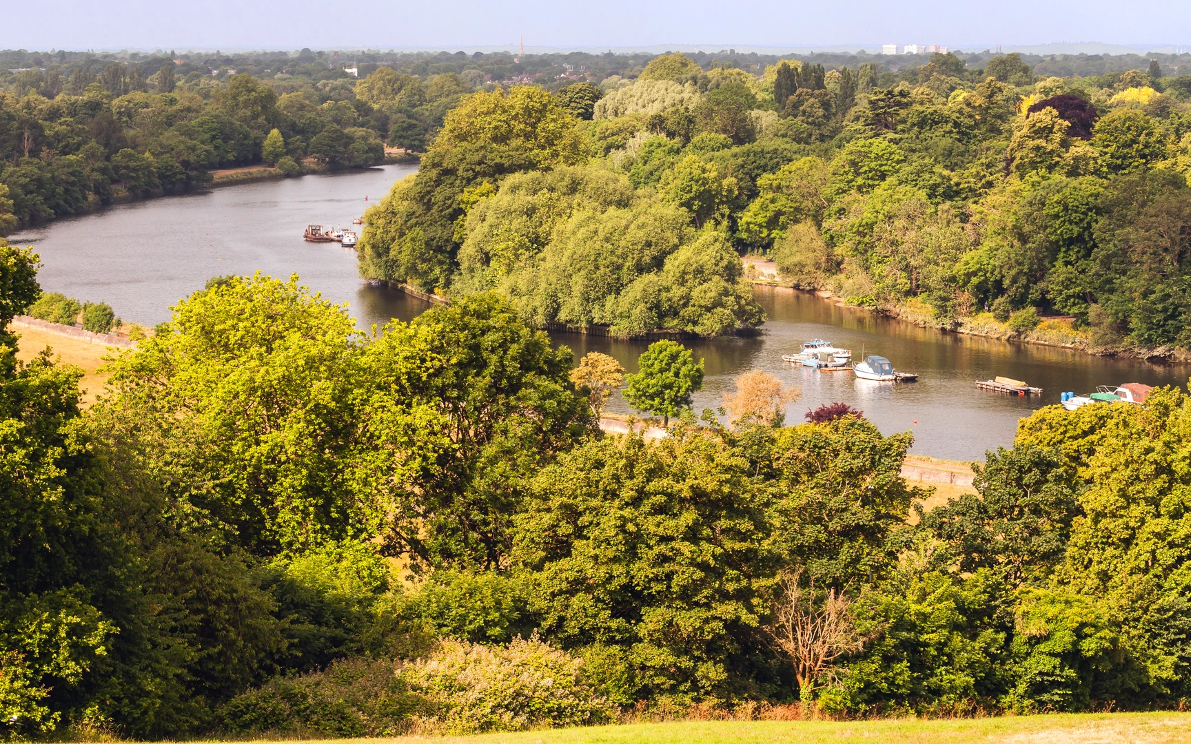 An image depicting the trail Green Trail - Richmond and its surrounding area.