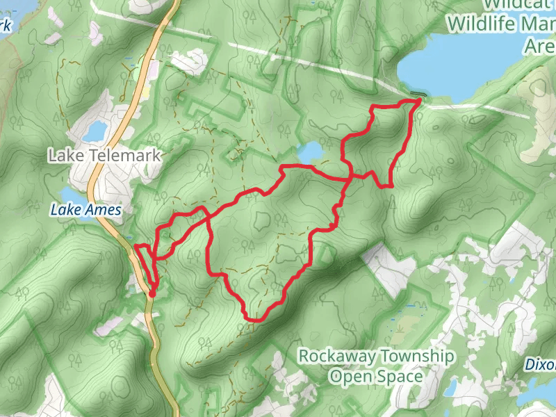 Four Birds Trail and Righter Mine Trail Loop