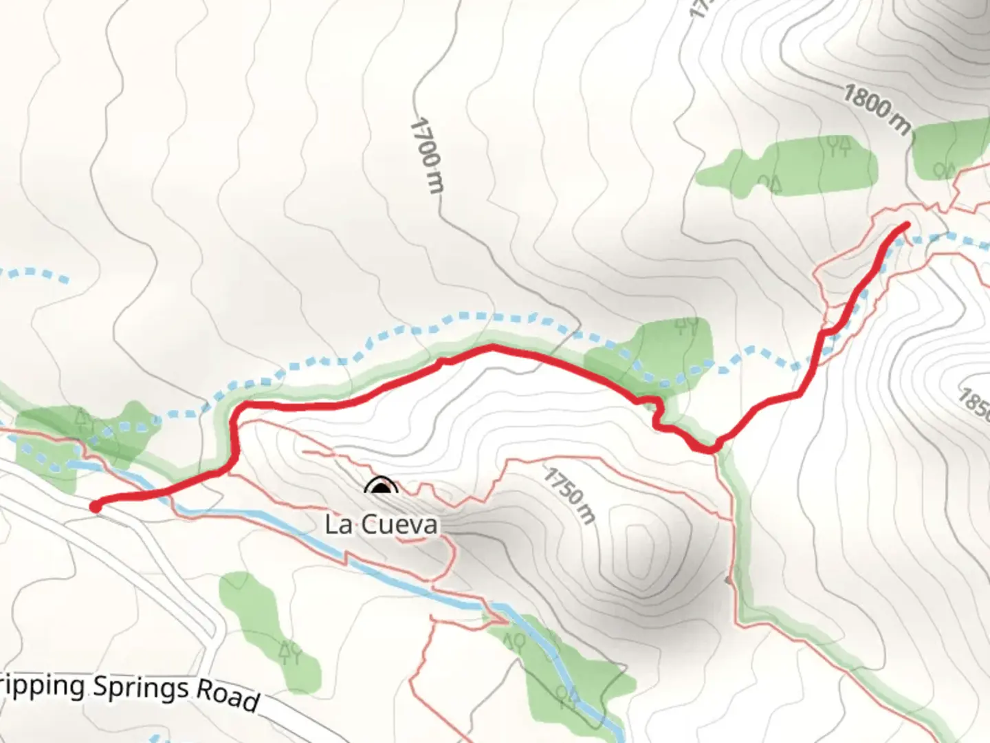 An image depicting the trail Fillmore Trail and its surrounding area.