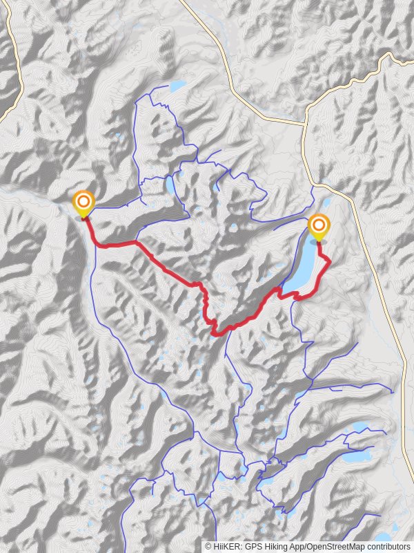 South Fork Payette River, Baron Lake, Redfish Lake and Grand Mogul Trail