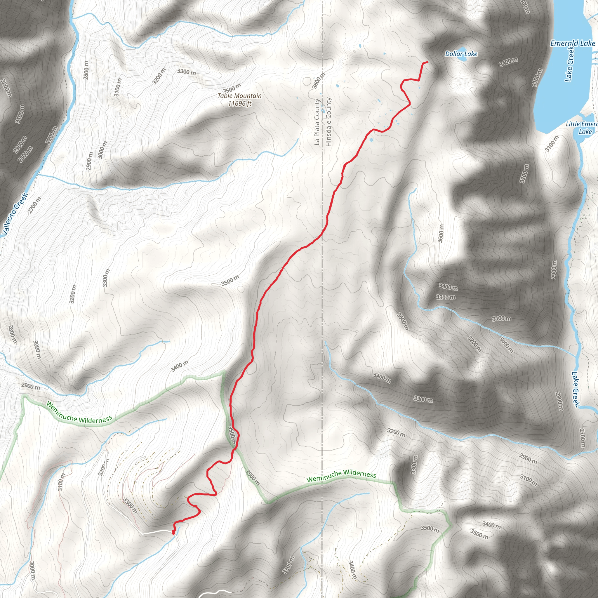 Cave Basin Trail mobile static map