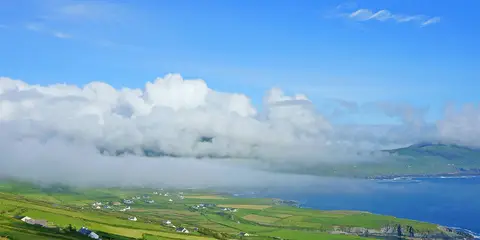 An image depicting the trail Bolus Barracks Loop and its surrounding area.
