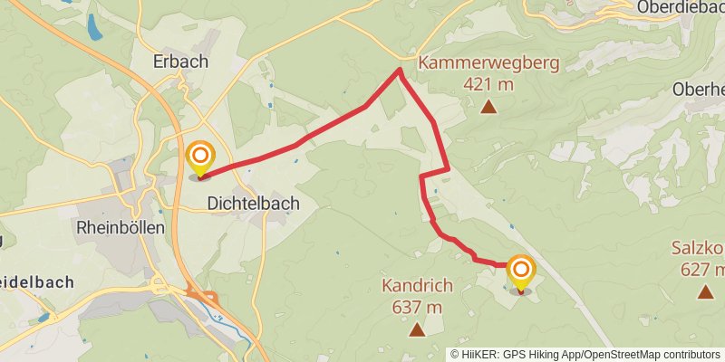 Ausoniusweg alt 1 Map