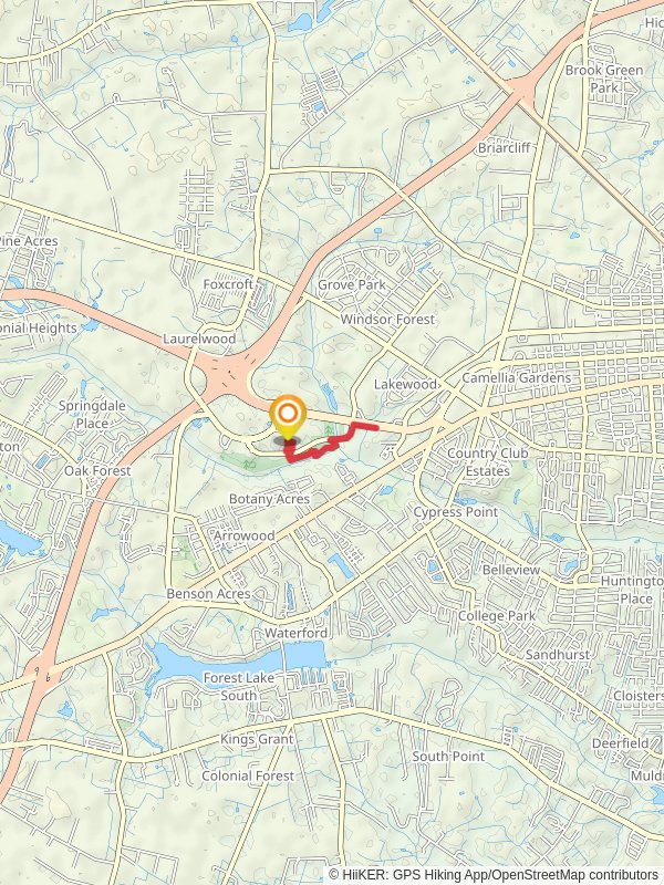 Veterans Park via Rail Trail