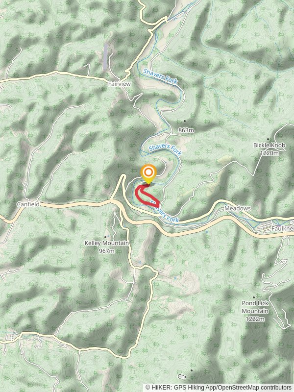 Loop around Stuart Campground