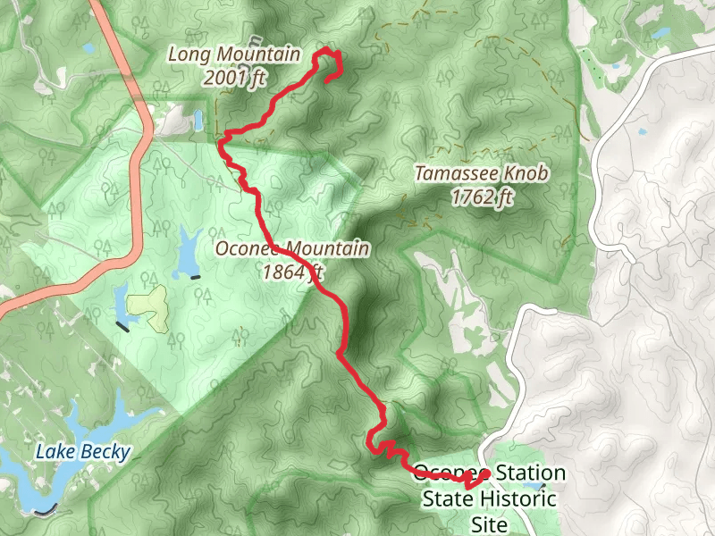 Hidden Falls and Oconee Connector Trail