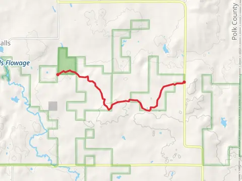 Ice Age Trail from 50th Street