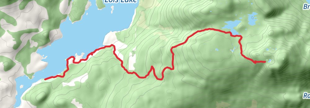 Sunshine Coast Trail stage 10 Map
