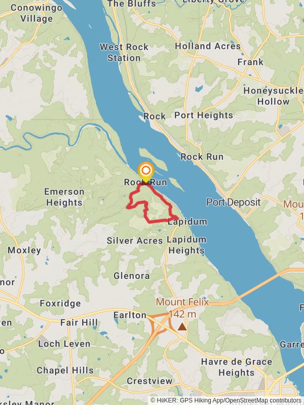 Susquehanna Ridge, Land of Promise and Rock Run Loop Trail