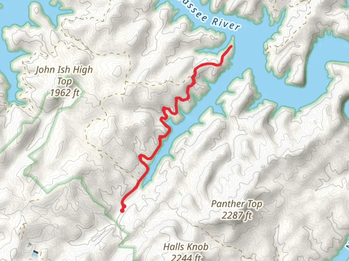 An image depicting the trail Walk beside Beech Creek from Beech Creek Road and its surrounding area.
