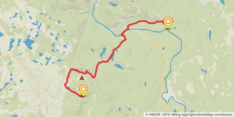 La Traversé de Charlevoix stage 3 Map