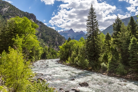 An image depicting the trail Animas River via Purgatory Trail and its surrounding area.