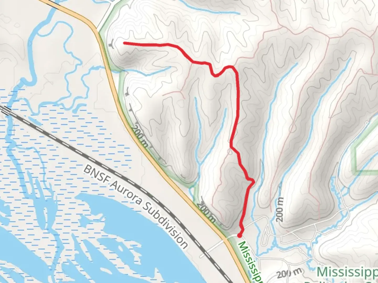 An image depicting the trail High Point Trail and its surrounding area.