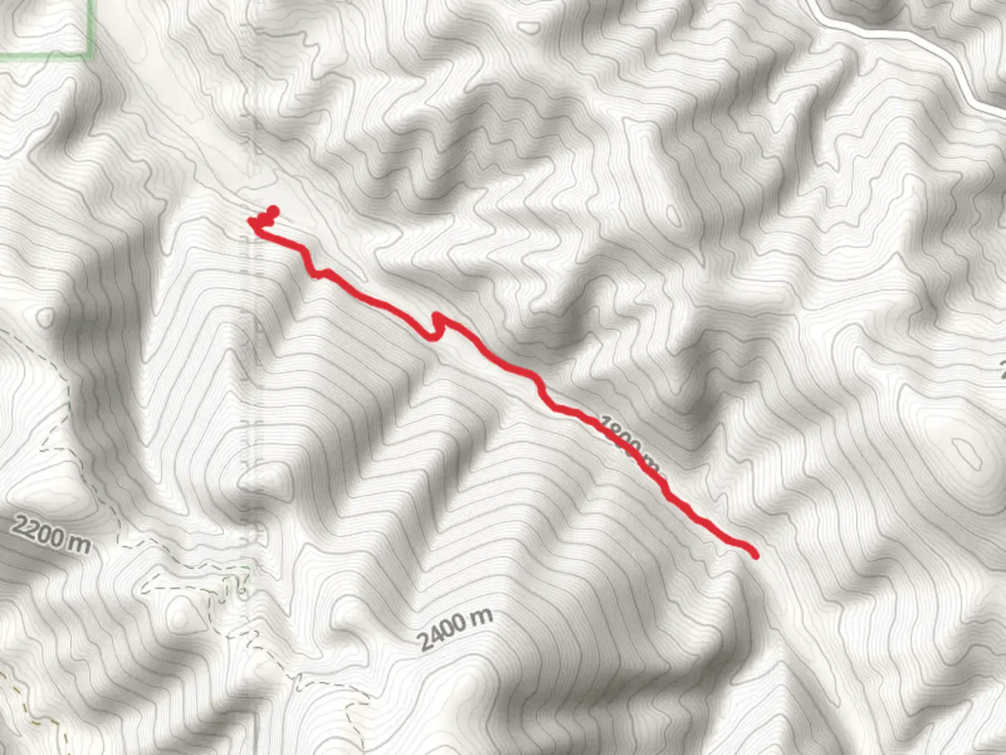 An image depicting the trail South Cottonwood Creek and its surrounding area.