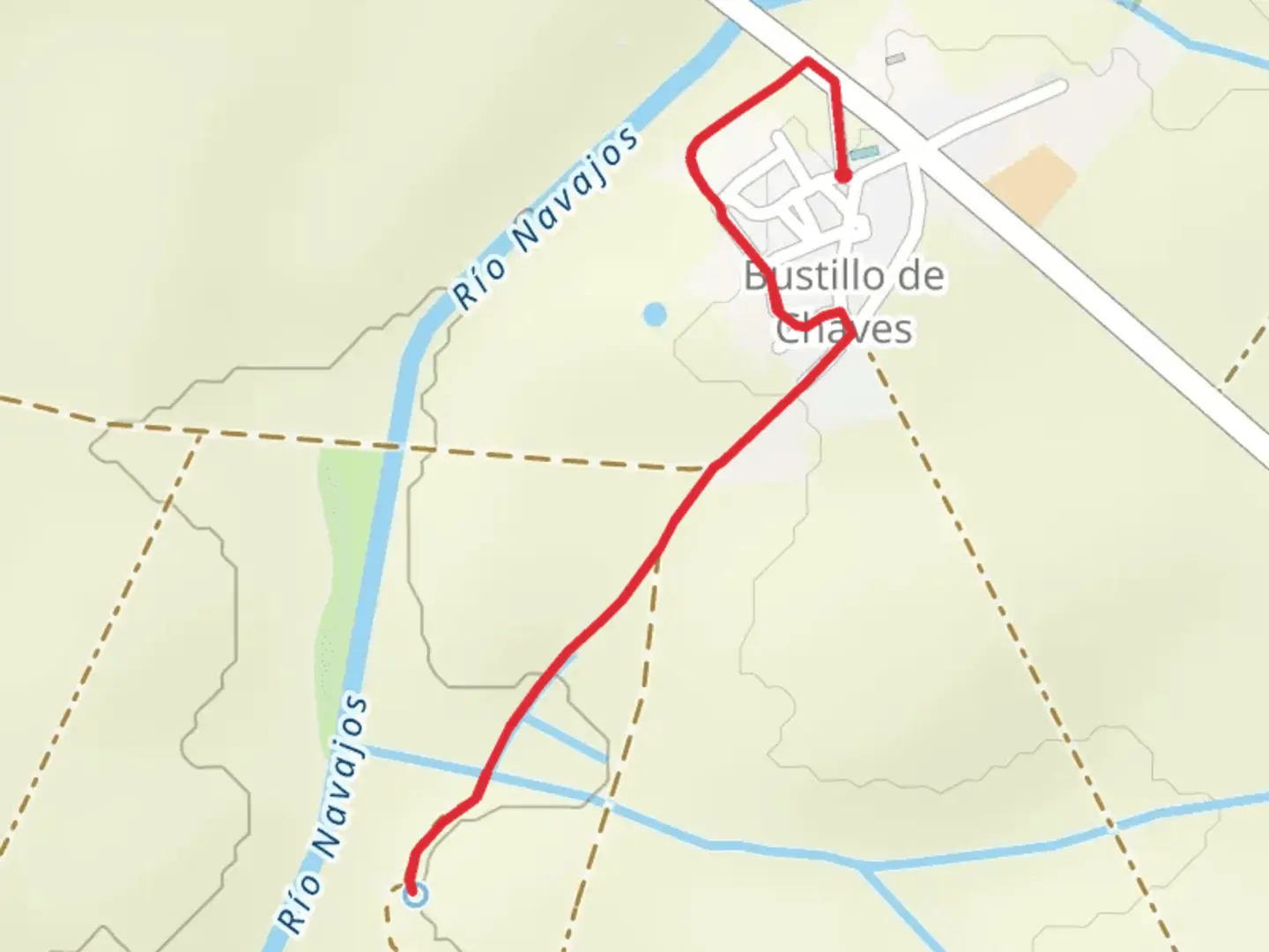 An image depicting the trail Way of the Source SL VA 51 and its surrounding area.