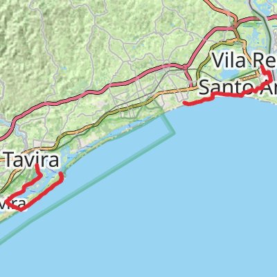 Algarve Coast Authentic East 4-Day Gentle Tour (Hillwalk Tours) mobile static map