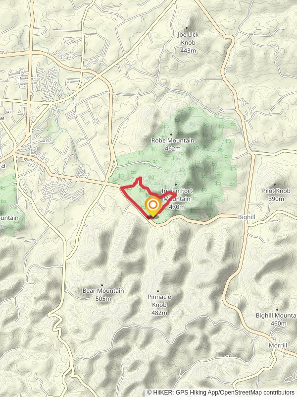 Indian Fort Path and Sacred Shadow Loop Trail