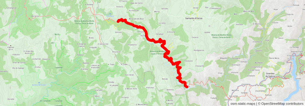 GR 1 Sender Historic stage 105 Map