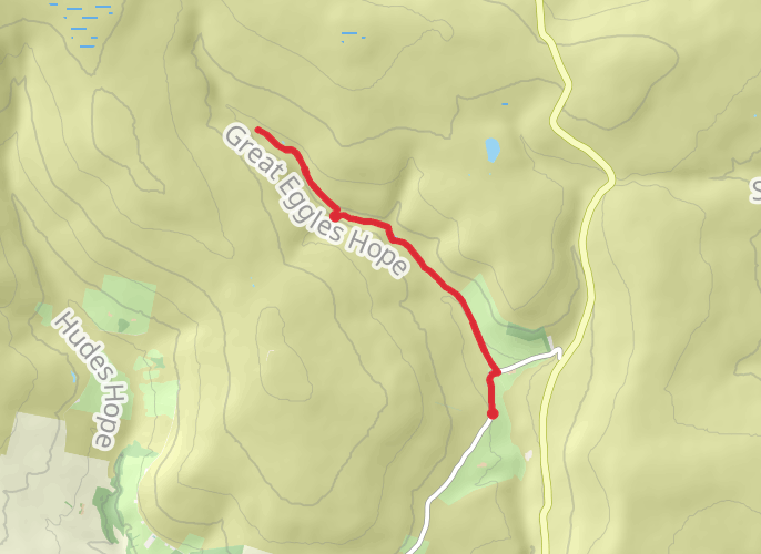 Black Force Waterfall Middleton in Teesdale mobile static map
