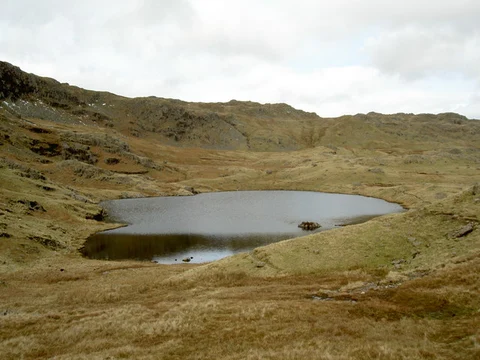 An image depicting the trail Codale Tarn, Blea Rigg, Lang How Tarn and Silver How Loop and its surrounding area.