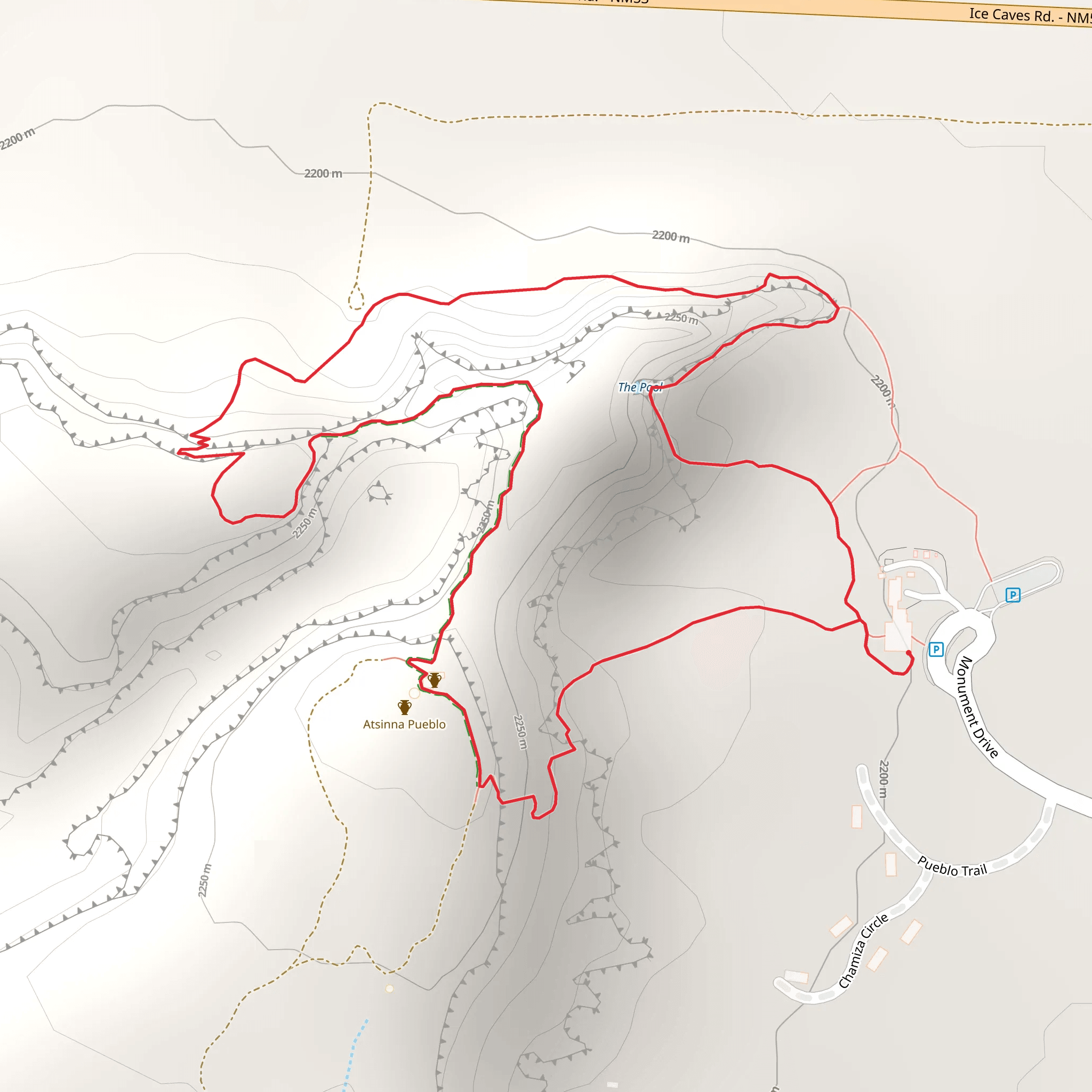 The Pool Loop mobile static map