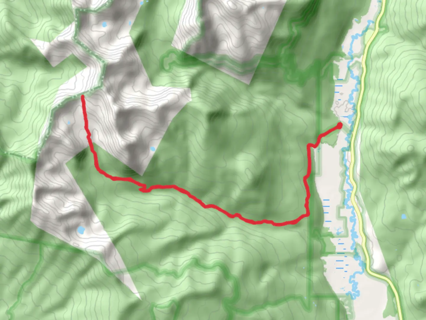 An image depicting the trail Bowen Gulch Trail and its surrounding area.