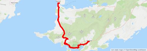 Waterville Ultra stage 3 Map