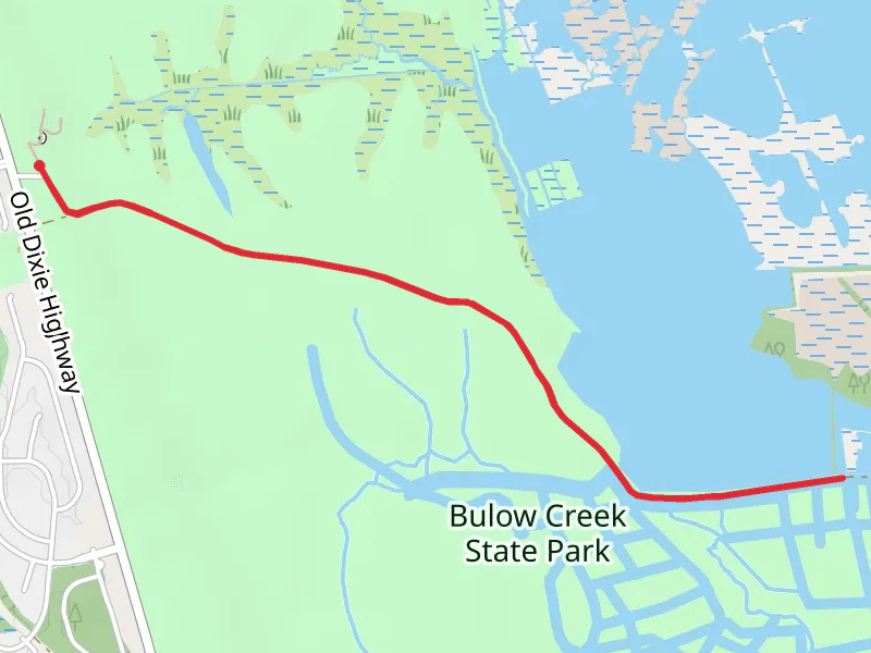 Jones Island Road Out and Back