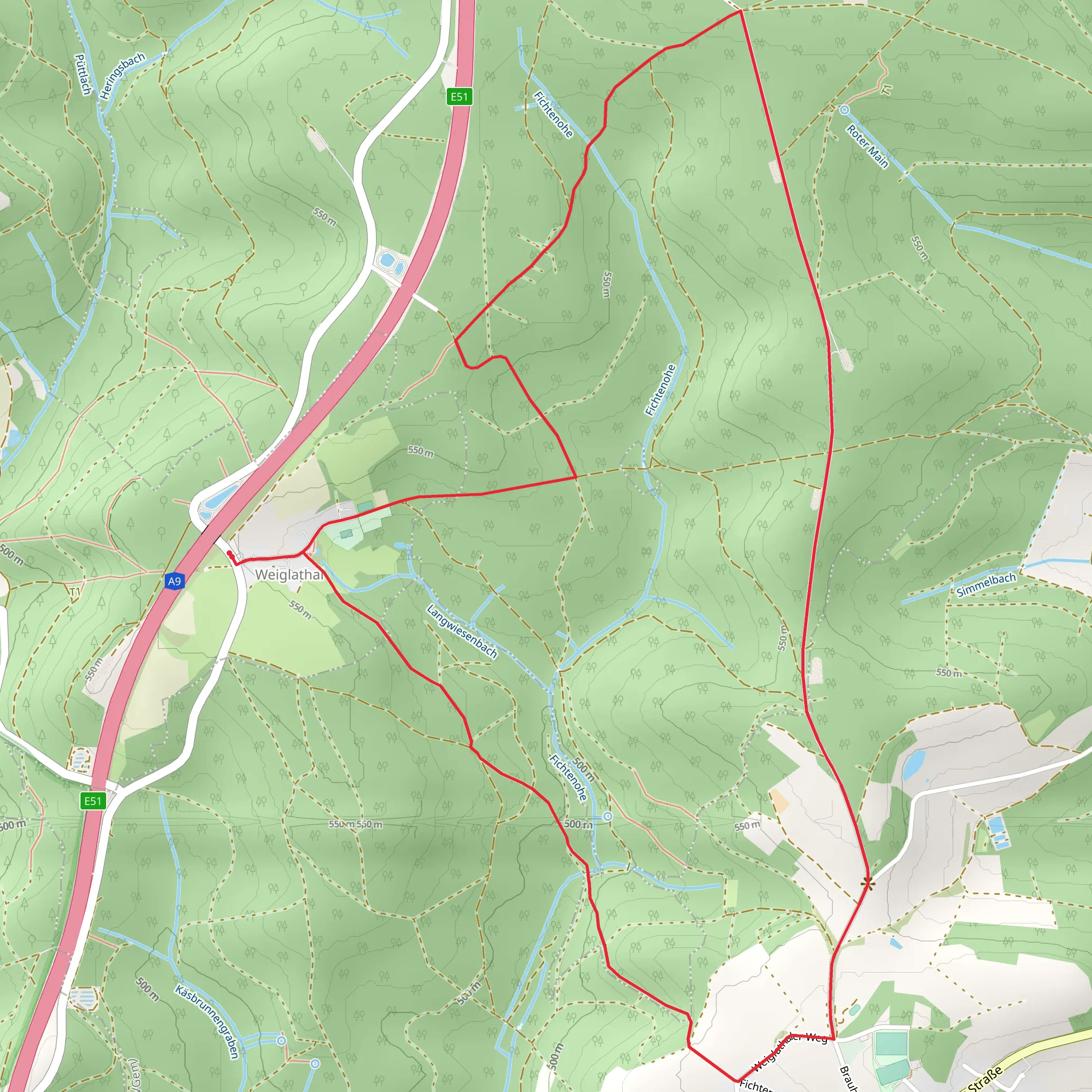 Rundwanderweg Lindenhardt mobile static map