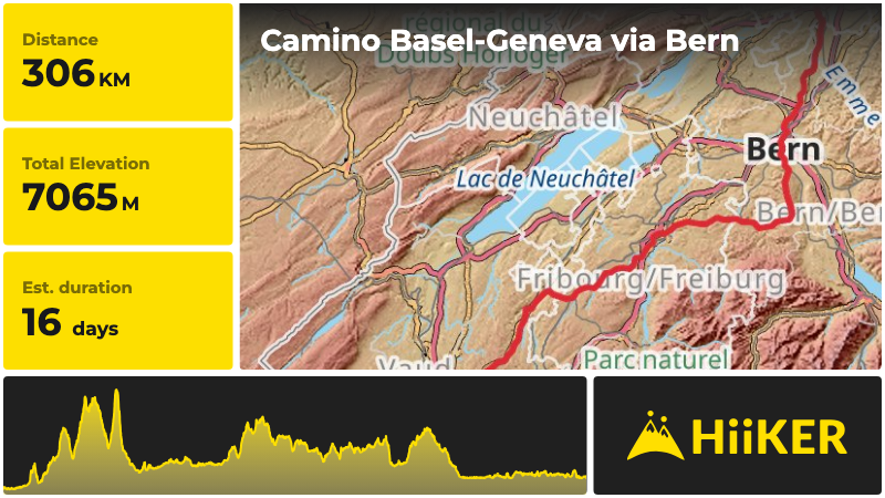 Camino Basel-Geneva via Bern | Basel | Switzerland