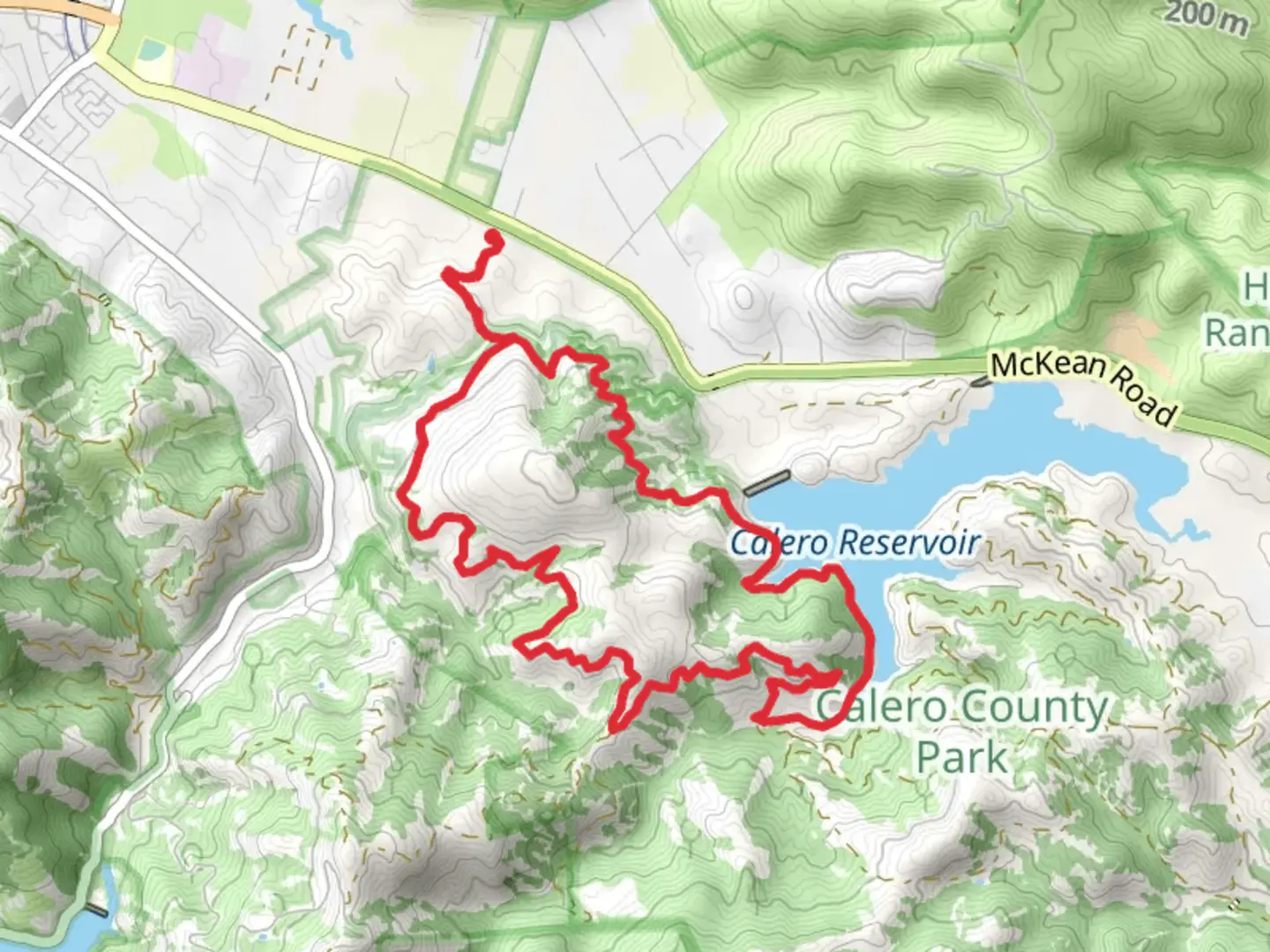 An image depicting the trail Lisa Killough and Cottle Loop Trail and its surrounding area.