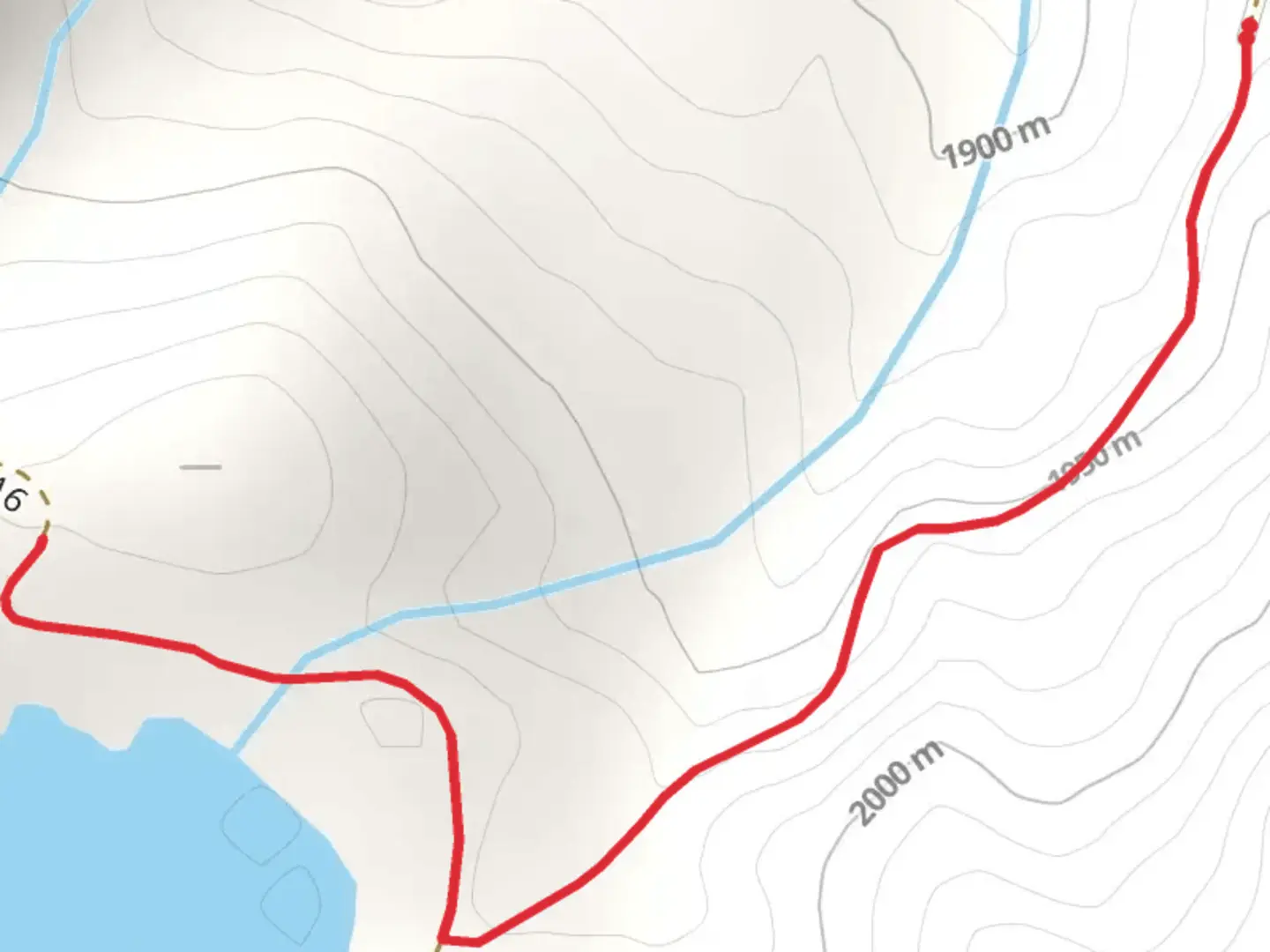 An image depicting the trail Rat Lake and its surrounding area.