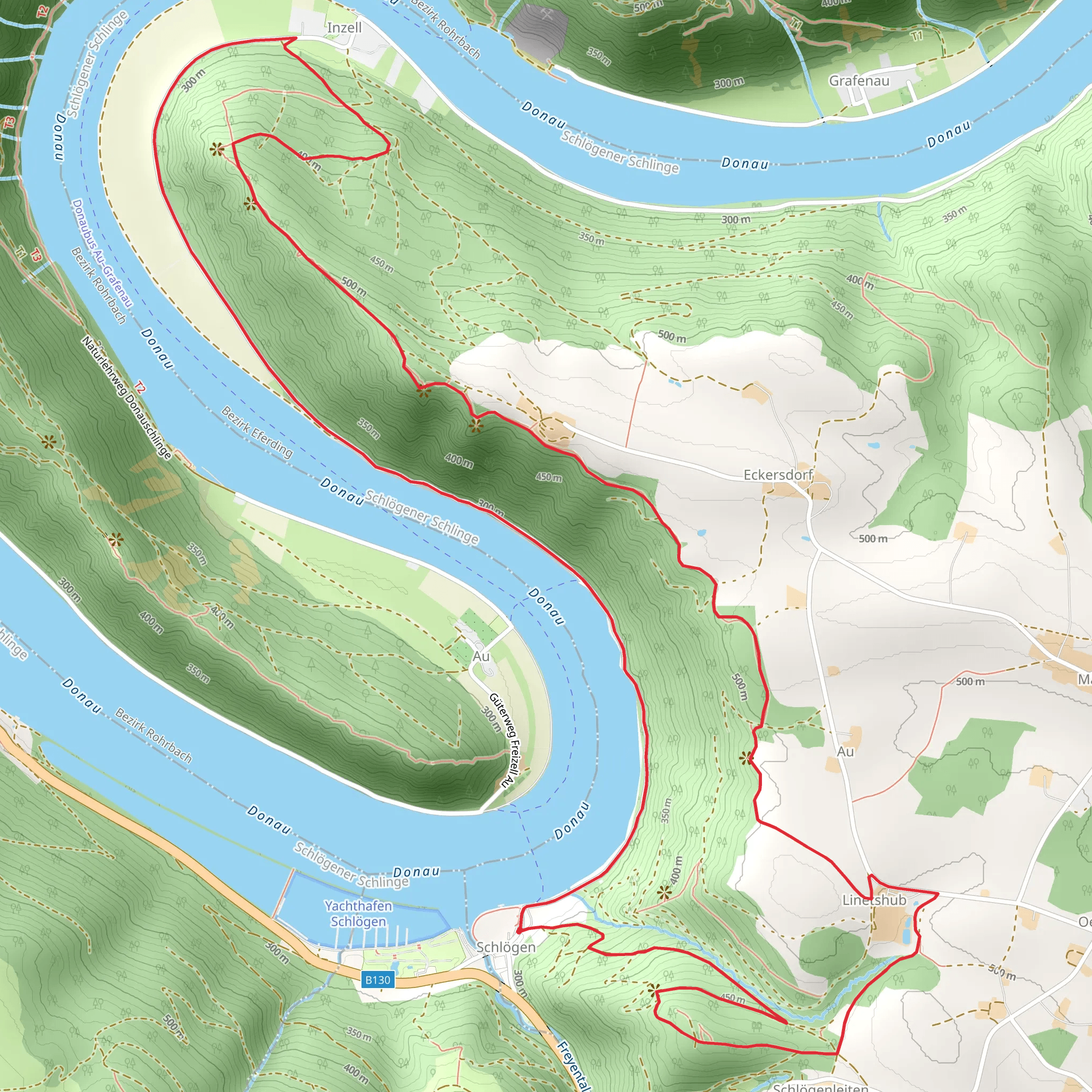 Haibach - CICONIA Loop Trail mobile static map