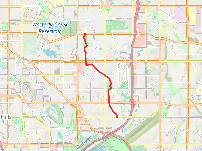Westerly Creek Regional trail