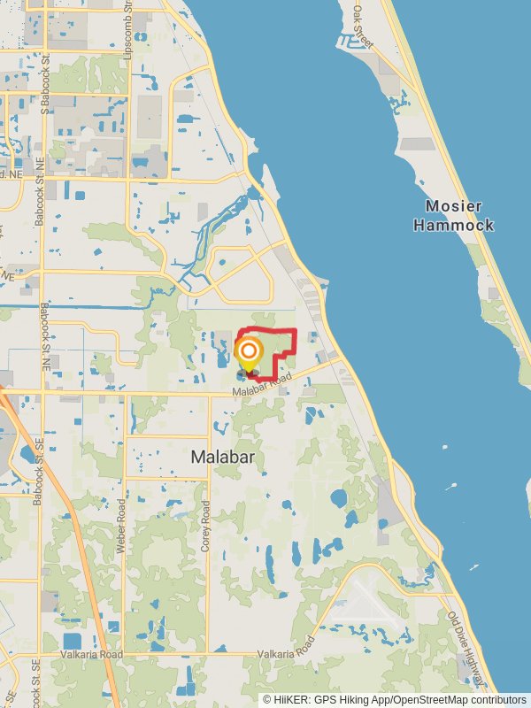 Al Tuttle, Red and Malabar Woods Boulevard Loop Trail