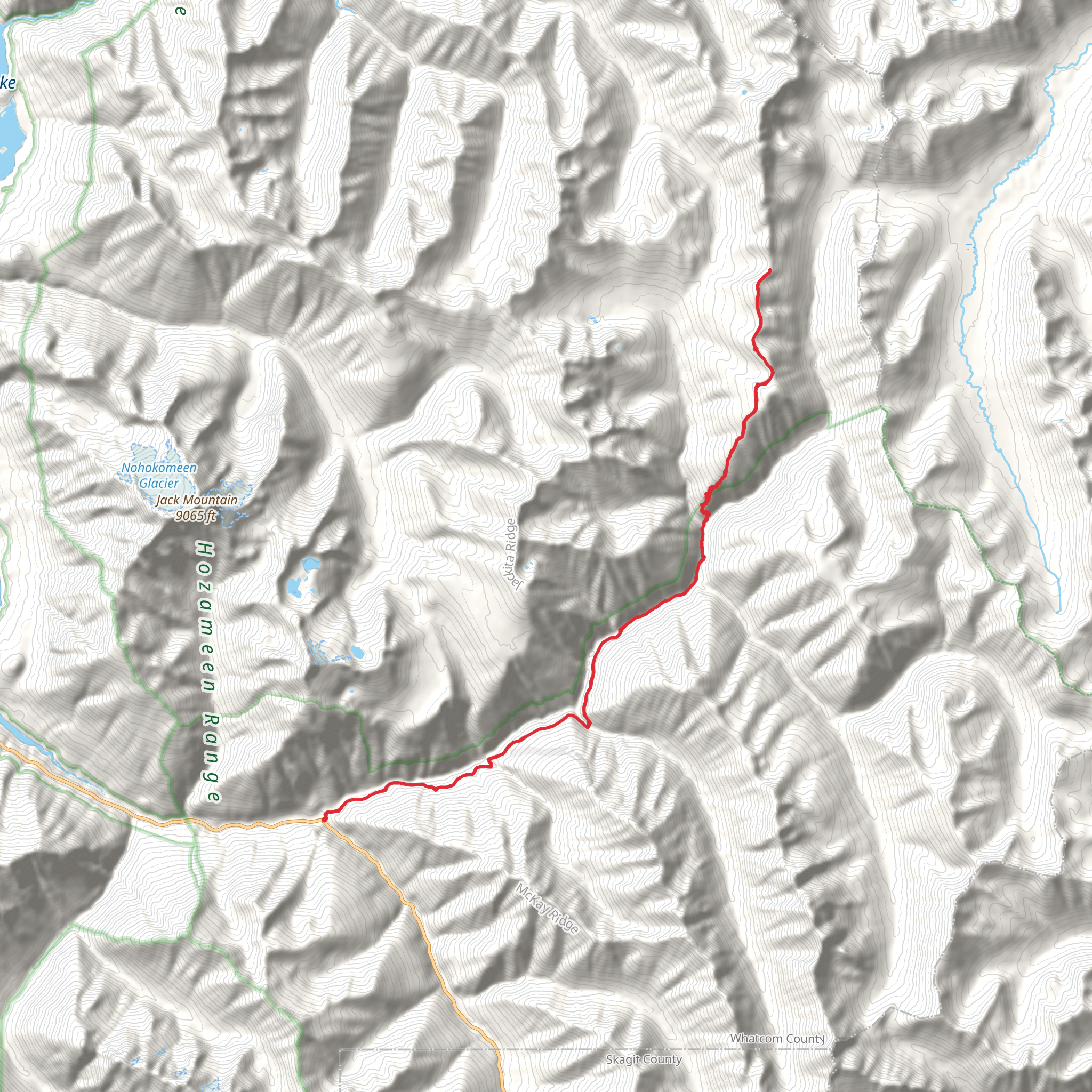 Chancellor Trail mobile static map