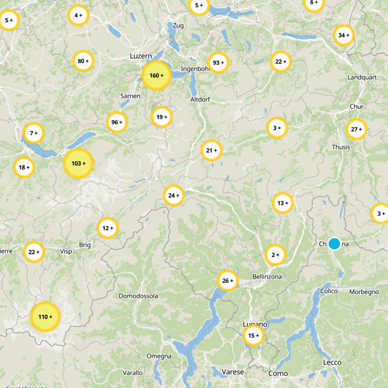 Distretto di Leventina Static Map
