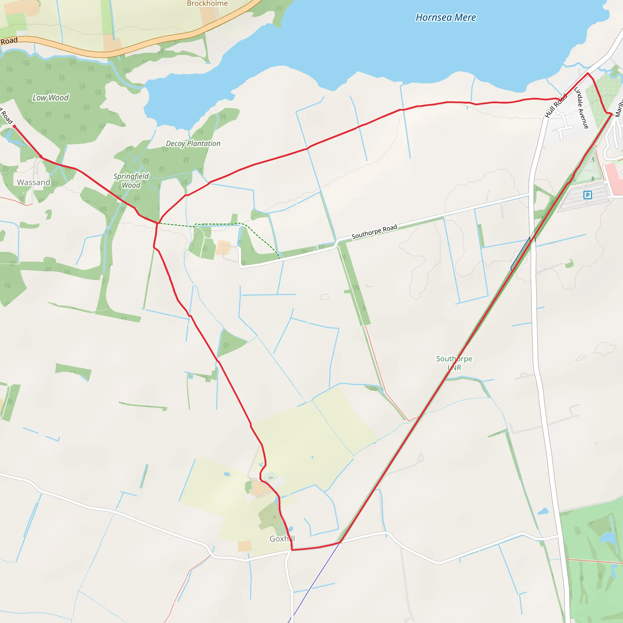 Goxhll Loop mobile static map