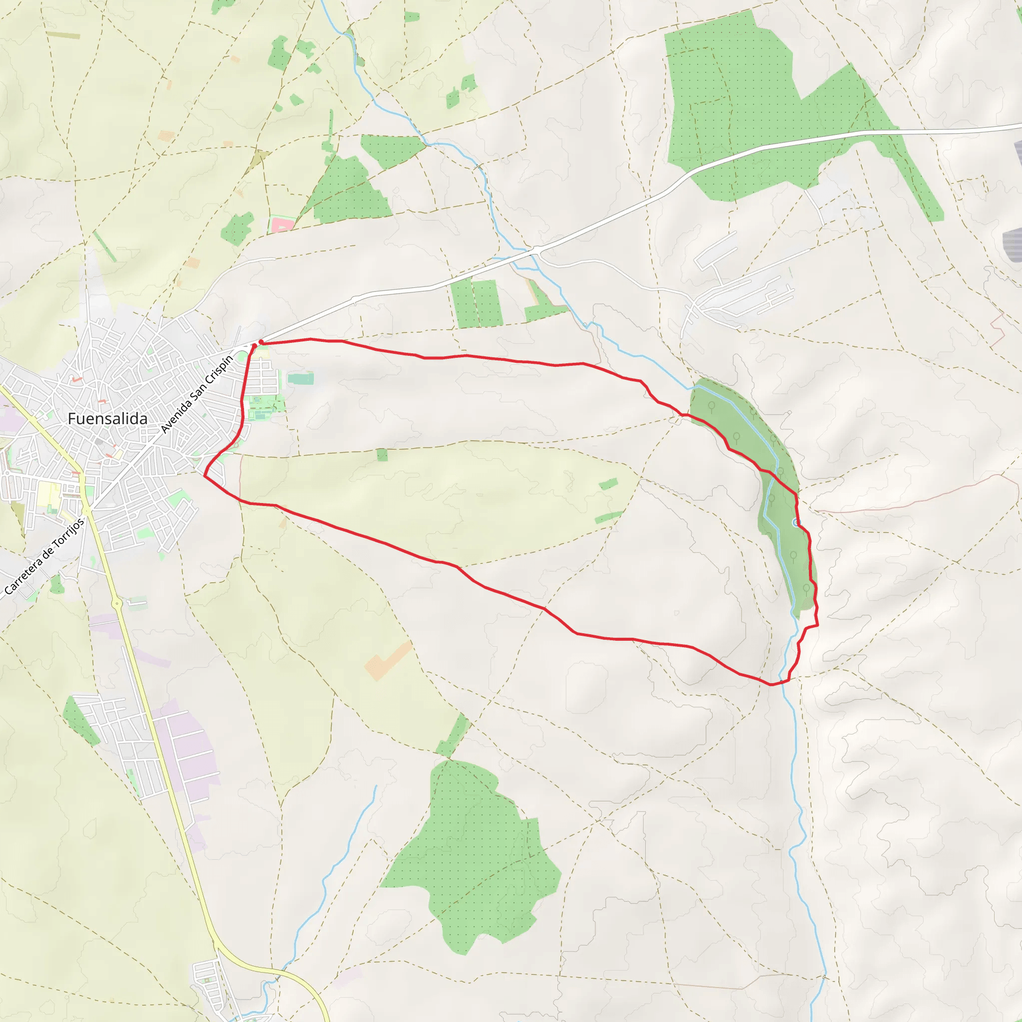 Prado Renales Trail PR TO 37 mobile static map