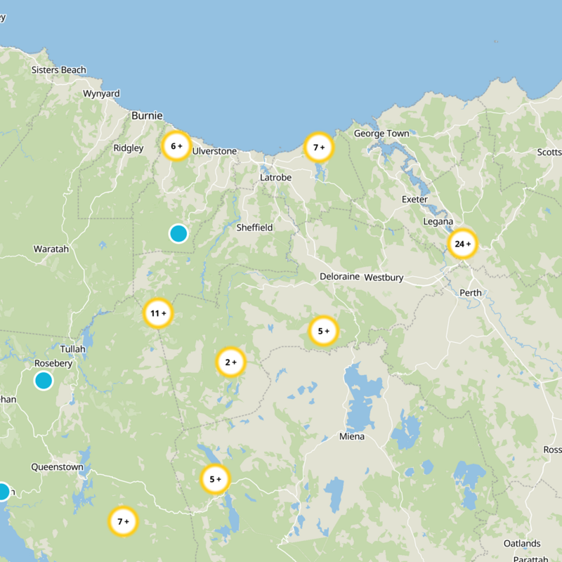 Mole Creek Static Map