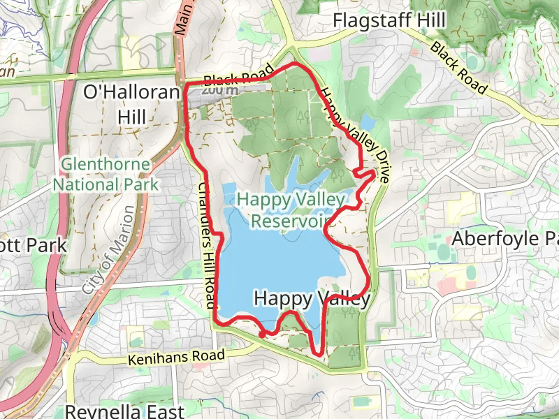 Shoreline Loop - Happy Valley Reservoir