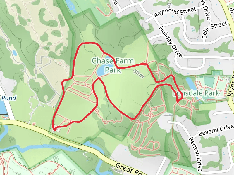 Chase Farm and Lonsdale Loop Trail