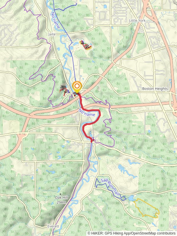 Ohio and Erie Canal Towpath Trail from Boston Mill to Peninsula