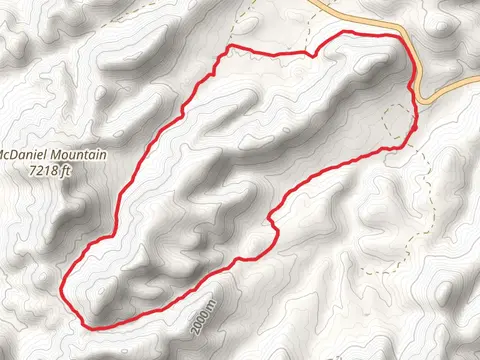 Tor Peak Equestrian, Cherry Canyon Road and Right Hand Canyon Road Loop Trail