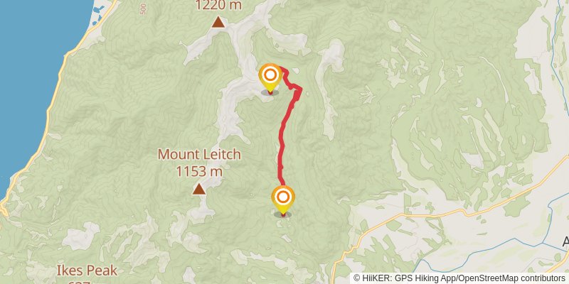 Paparoa Track stage 1 Map