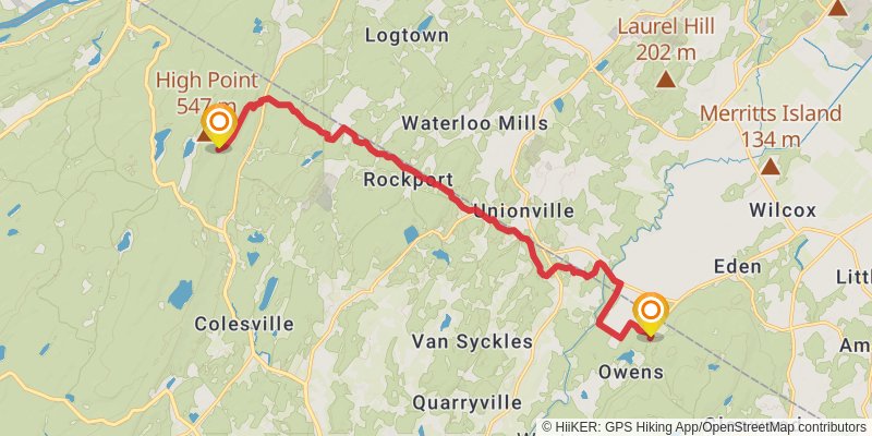 Wallkill Valley Loop stage 3 Map