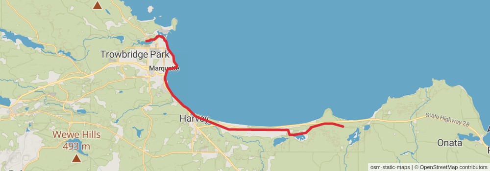 American Perimeter Trail - North Country Primary stage 99 Map