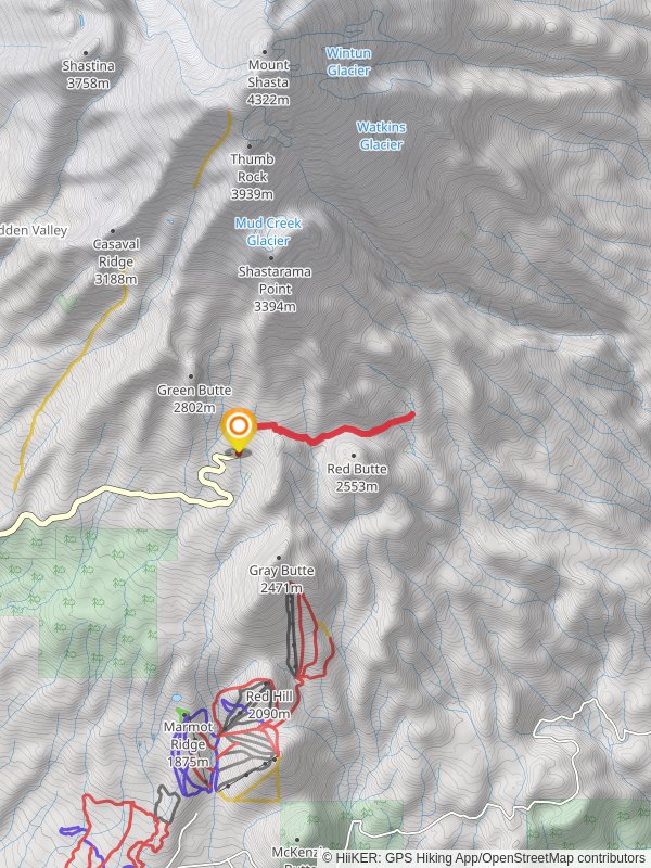 Hummingbird Meadow and South Gate Meadows Trail
