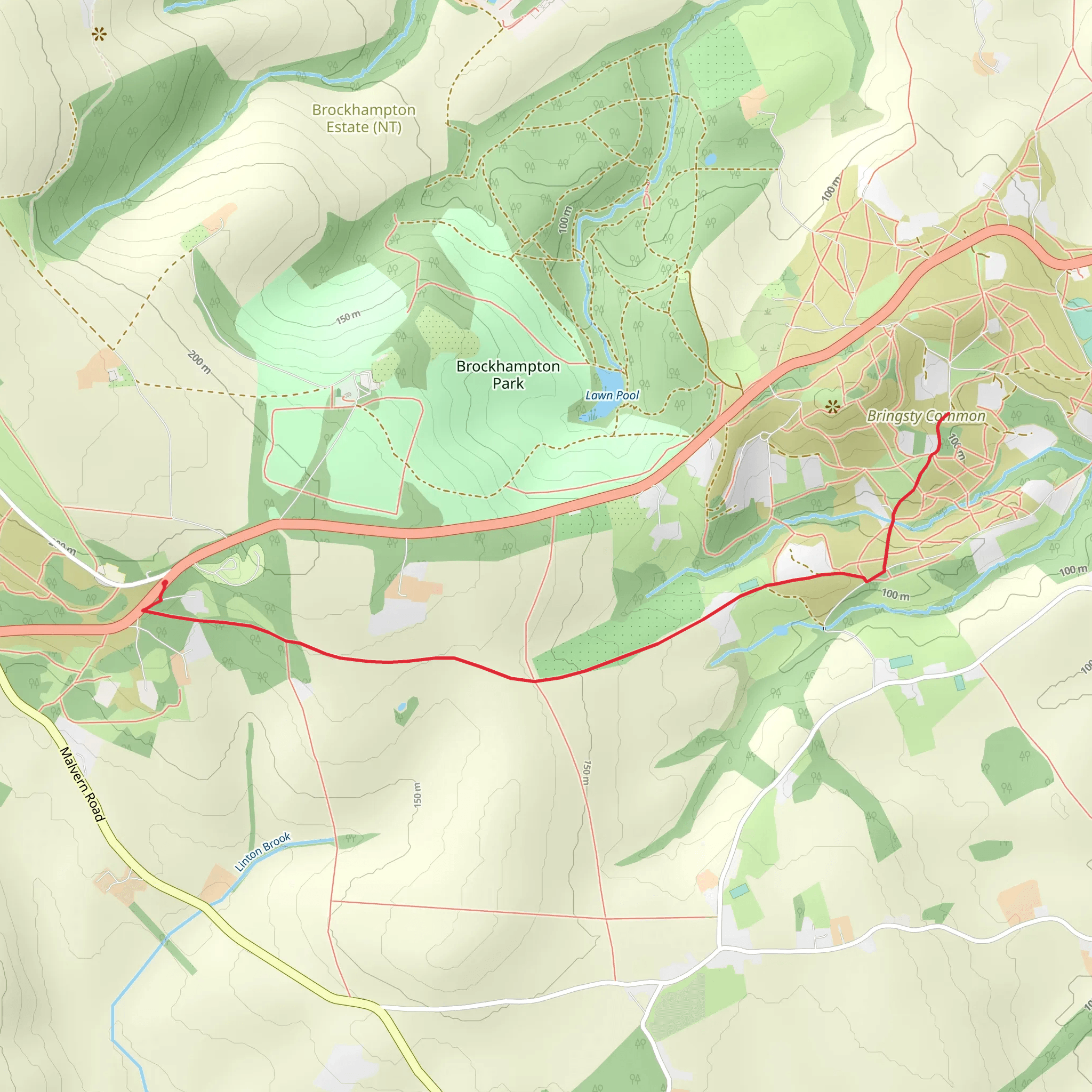 Clater Park mobile static map