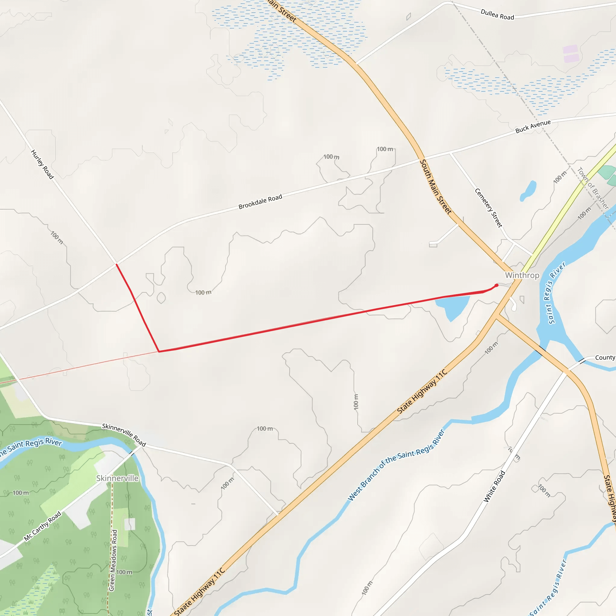 Winthrop mobile static map